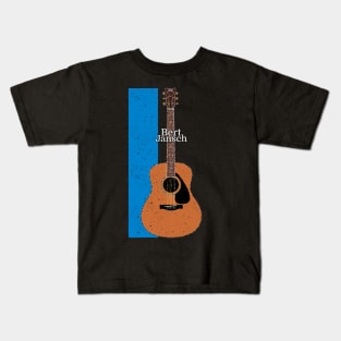 Bert Jansch Yamaha Acoustic Guitar Kids T-Shirt